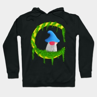 Gnome On The Moon Hoodie